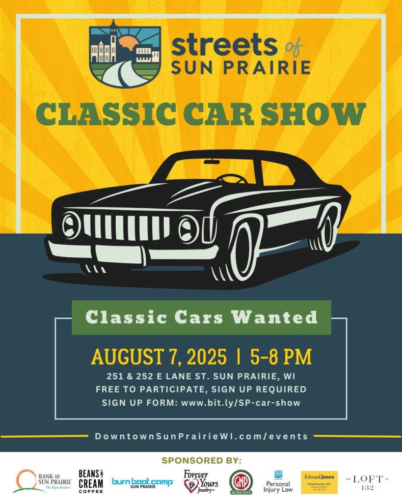Streets of Sun Prairie Classic Car Show